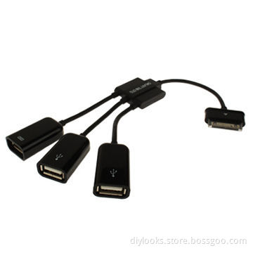 Multifunction OTG Cable for Samsung Galaxy Tab P3100/P5100/P6200/P6800/P7100/P7300